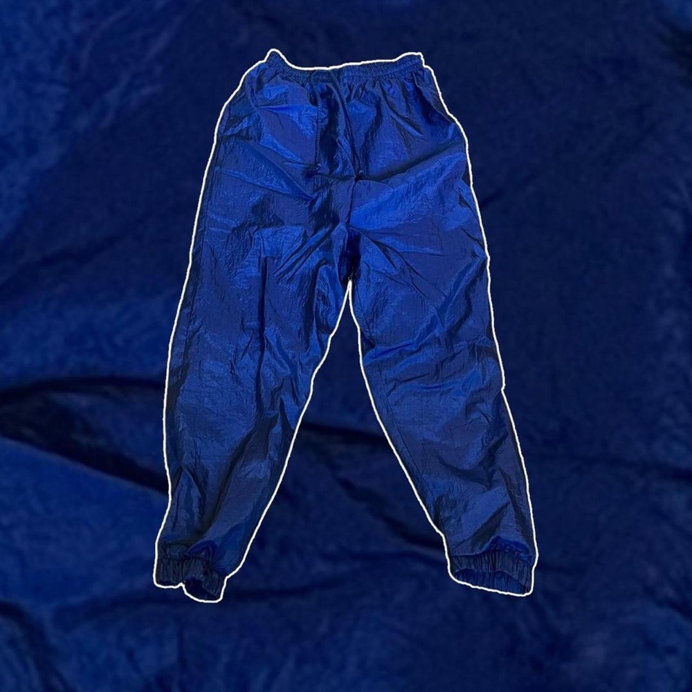 Vintage navy blue Bold Spirit bomber pants